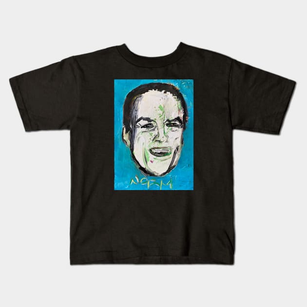 Norm MacDonald Kids T-Shirt by ElSantosWorld